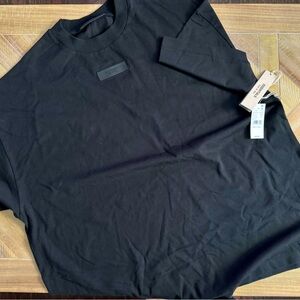 NWT black Fear of God essentials t-shirt. Purchased from Pac Sun- too big.